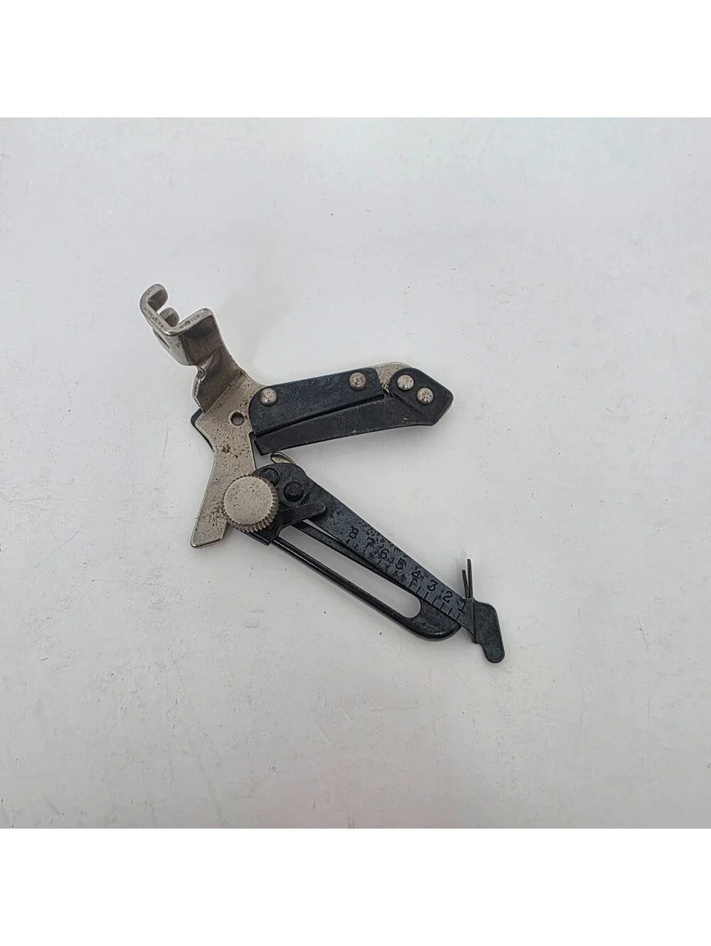 Vintage Singer Simanco 35931 Adjustable Hemmer Foot Sewing Machine Attachment